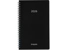 BREPOLS Agenda Breform Polypro 2026 0.516.4910 1J/1P noir 10x16.5cm (5412303103183)