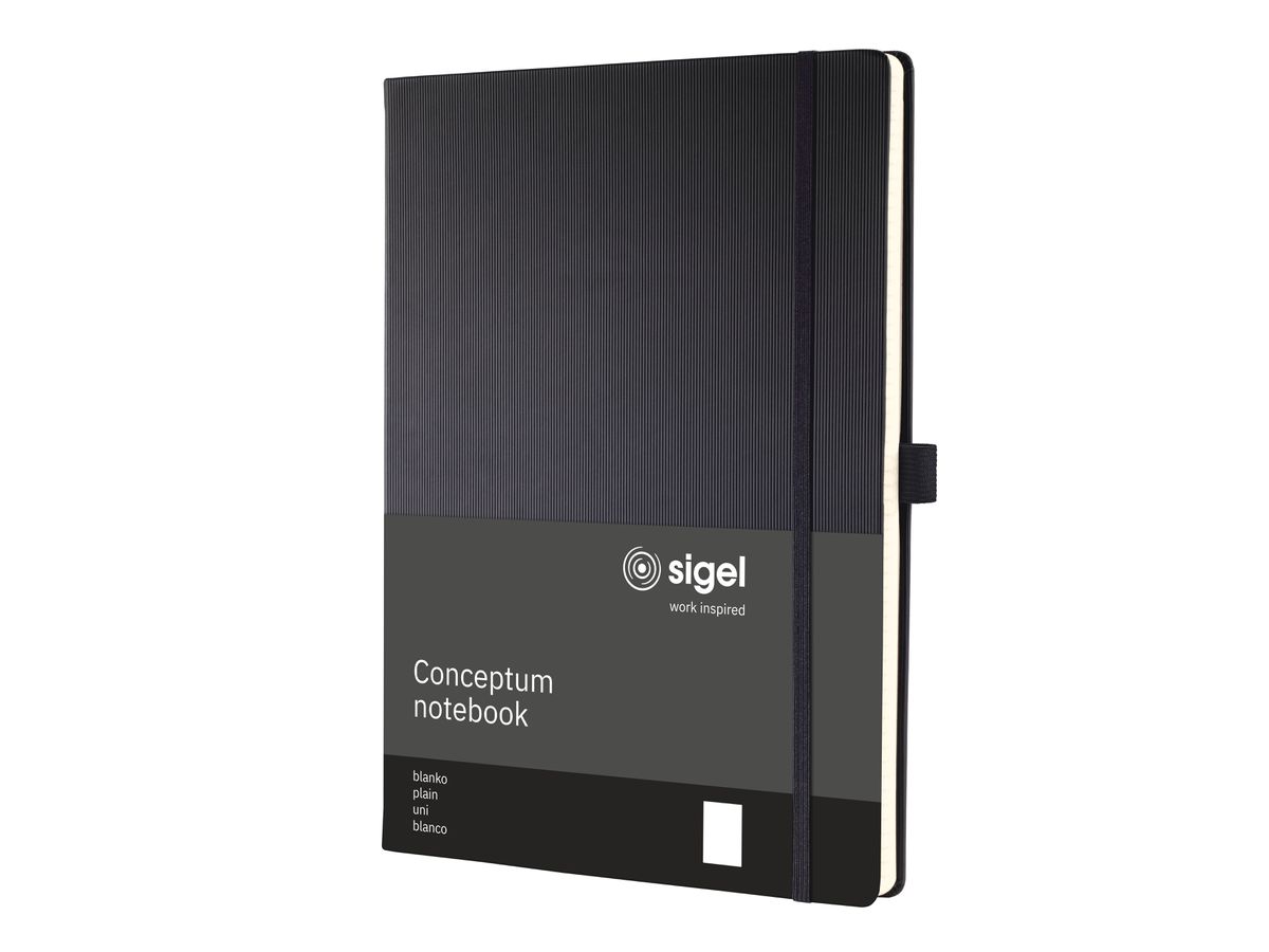CONCEPTUM Taccuino 213x295x20mm CO110 in bianco nero (4004360901058)
