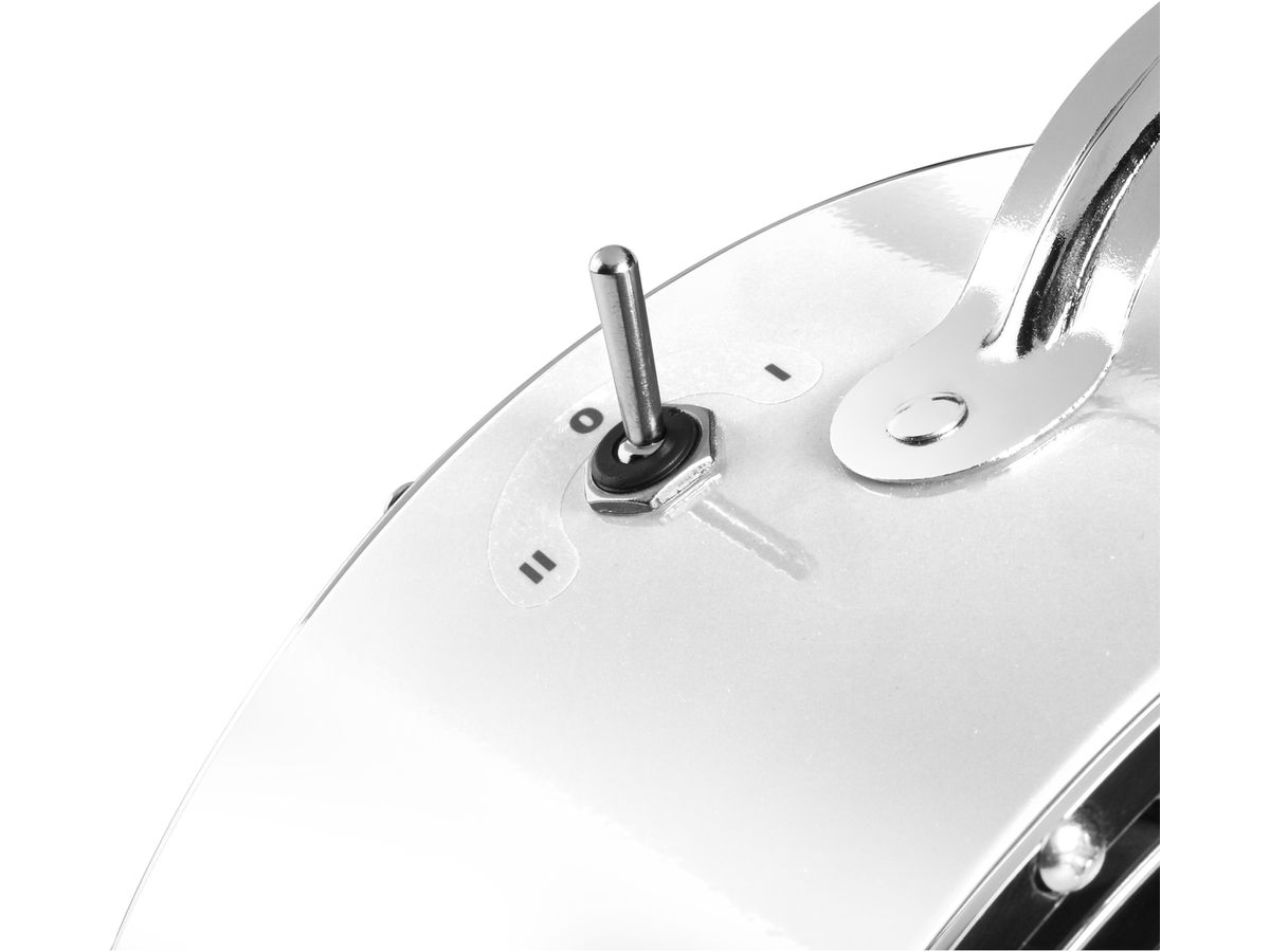 TRISTAR Ventilatore da tavolo 25cm VE-5967 argento (8713016059673)