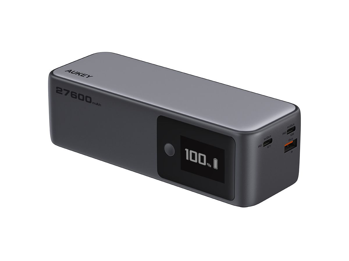AUKEY Spark Mega 27600mAh 140W PB-Y63 Powerbank,Gray (0689323789832)