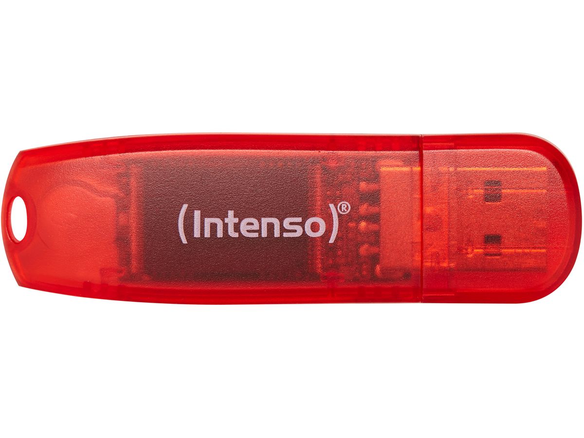 INTENSO USB-Stick Rainbow Line 128GB 3502491 USB 2.0 red (4034303029976)