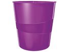 LEITZ Papierkorb WOW 15 Liter 52781062 violett (4002432104420)