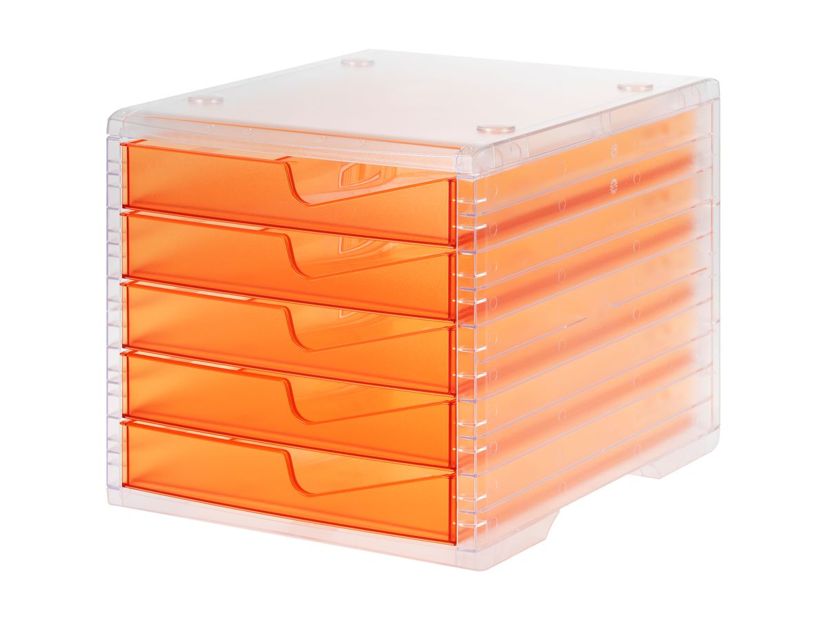 STYRO Styroswingbox light 275-8430.241 trasparente/albicocca 5 cass. (7612176088893)