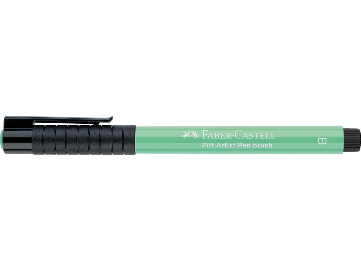 FABER-CASTELL Pitt Artist Pen Brush 2.5mm 167462 light phthalo green (4005401674627)