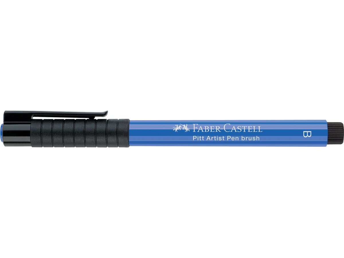 FABER-CASTELL Pitt Artist Pen Brush 2.5mm 167443 cobalt blue (4005401674436)