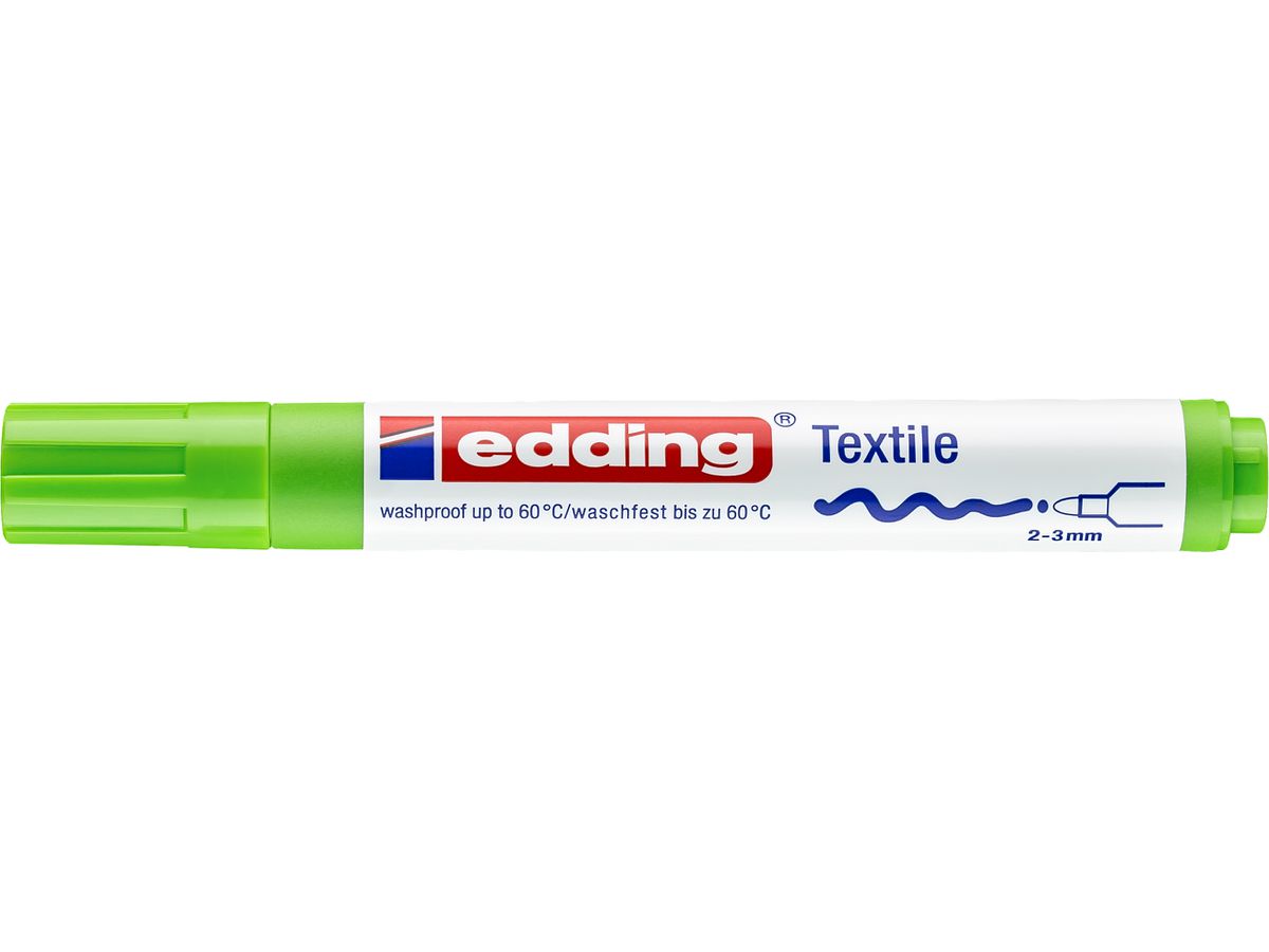 EDDING Textil-Marker 4500 2-3mm 4500-11 verde (4004764014668)