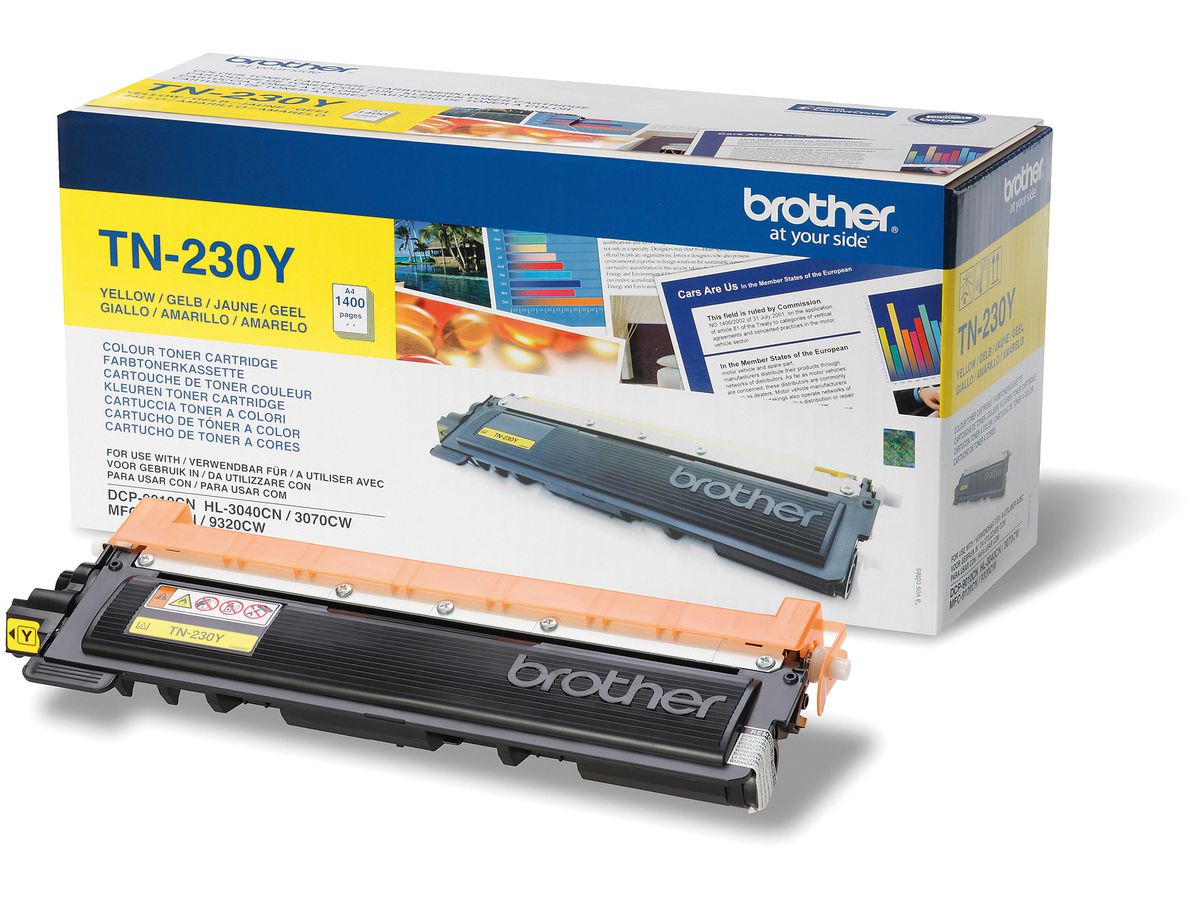 BROTHER Toner yellow TN-230Y HL-3040/3070 1400 pages (4977766666961)