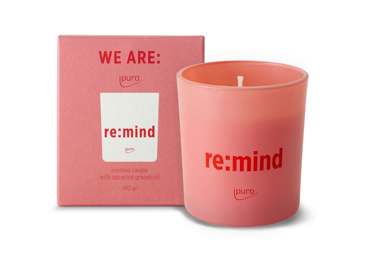 IPURO Bougie parfumée 140g 031.1202.00 re:mind (4051281920491)