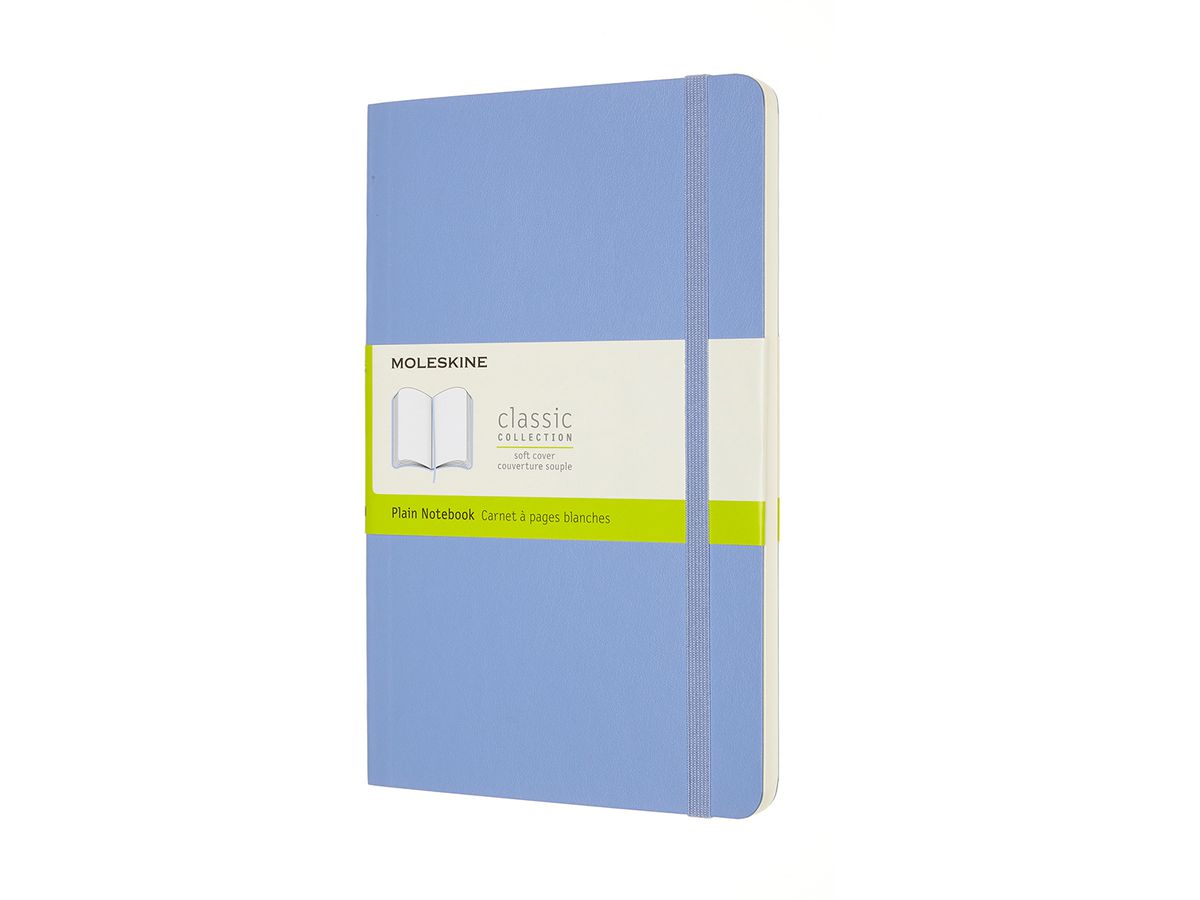 MOLESKINE Notizbuch SC L/A5 850949 blanko,hortensienblau,192 S. (8056420850949)