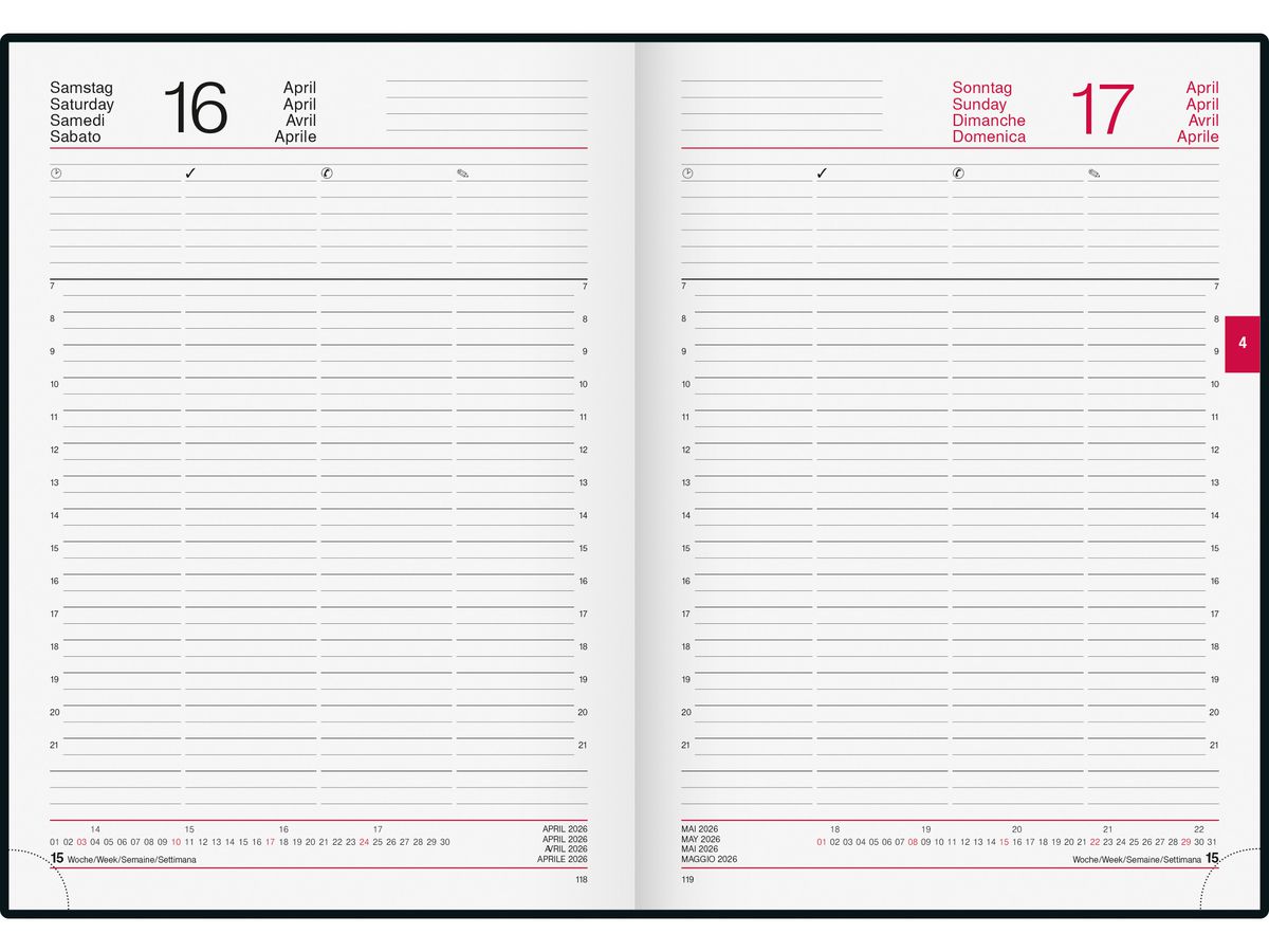 RIDOIDE Conform Balacron 2026 7027503906.26 1J/1P noir ML 21x29.1cm (4003273790940)