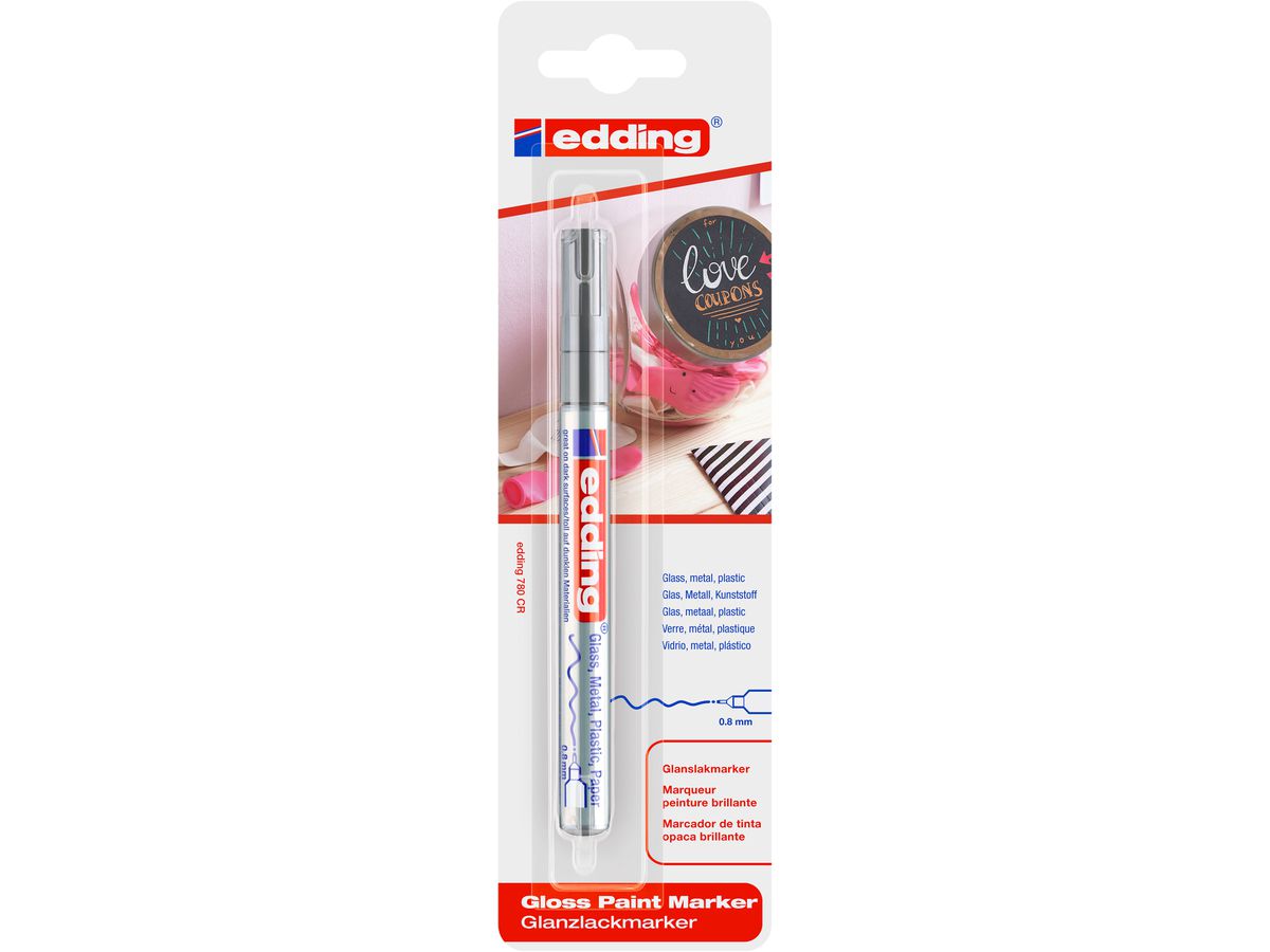 EDDING Paintmarker 780 0.8mm 780BLI-54 CREA agento Blister (4004764060696)
