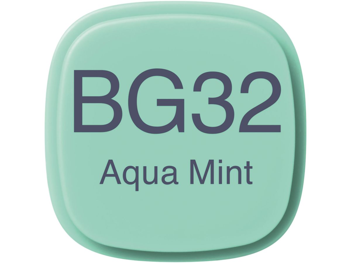 COPIC Marker Classic 20075218 BG32 - Aqua Mint (4511338000779)