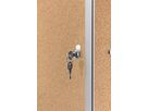 MAGNETOPLAN Schaukasten SP 610x730x40mm 1215024 Indoor, Kork 4xA4 (4013695034607)