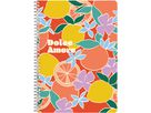 CLAIREFONTAINE Carnet spirale A4 116265C Dolce Amore ligné ass. 74 f. (3329681162652)