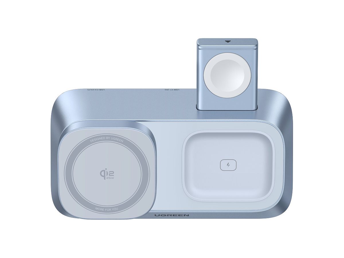 UGREEN Magnetic Charger 3-in-1 55677 Wireless, Qi2.35W (6941876256778)