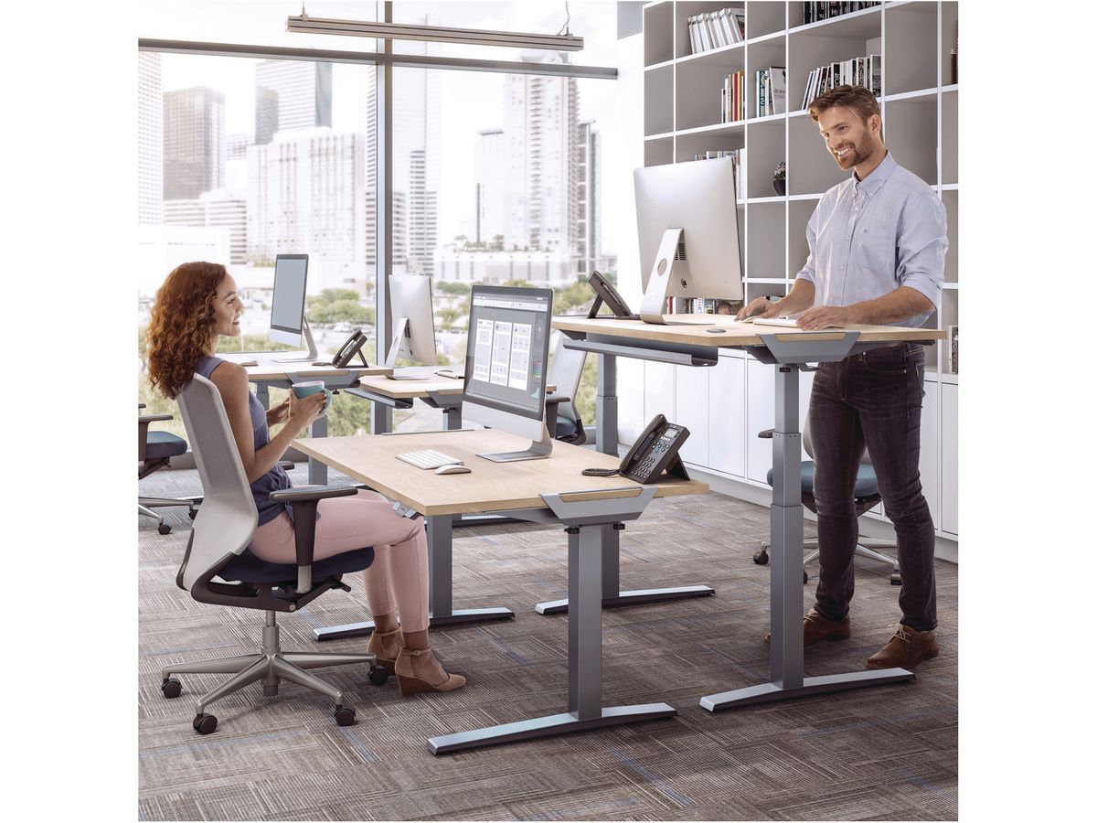 FELLOWES Levado plateau pour bureau 9870801 1800mm x 800mm Erable (0043859744954)