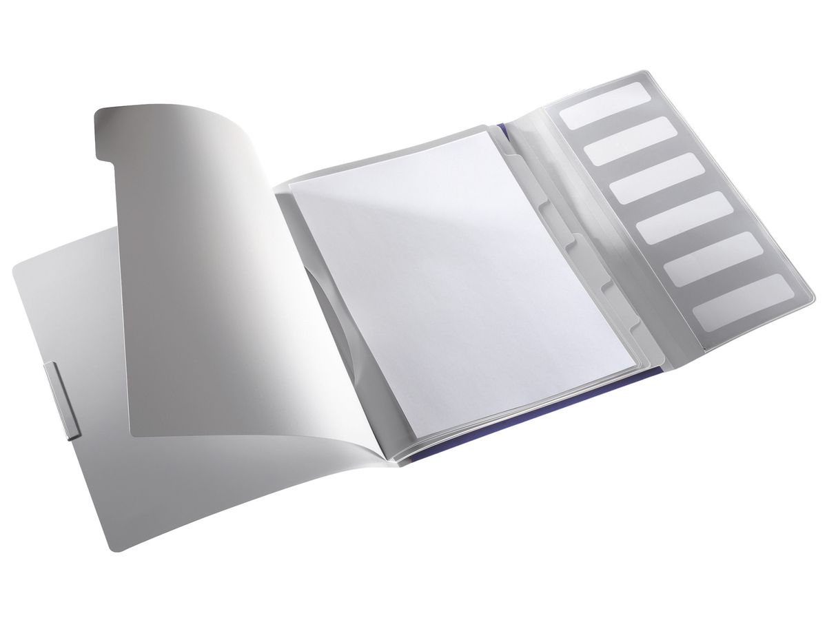 LEITZ Dossier archivio Style A4 39950069 titanium blu 200 fogli (4002432108312)