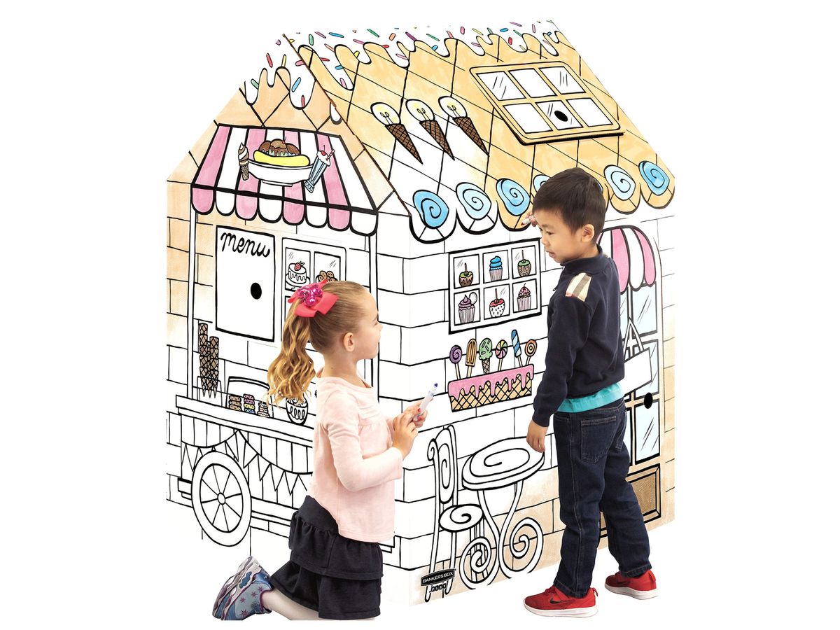 FELLOWES Spielhaus BANKERS BOX 1232501 Candy Shop 121x97x81cm (0043859779543)