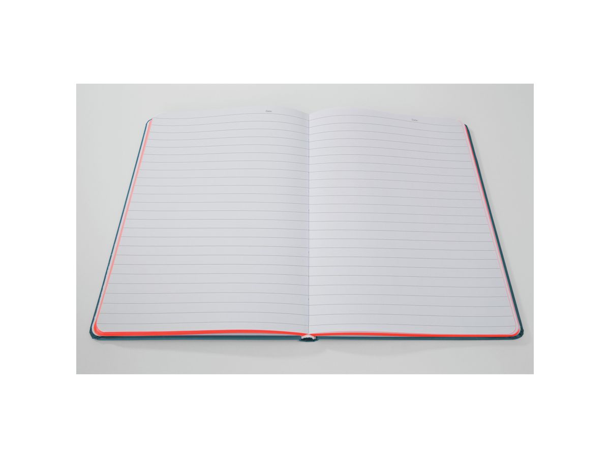 SIGEL Carnet Linescape A5 LS205 bleu/papaya ligné 176 p. (4004360770593)