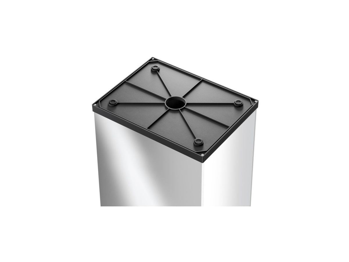 HAILO Abfallbox Big-Box Swing XL 0860-221 52 l, silber (4007126001542)