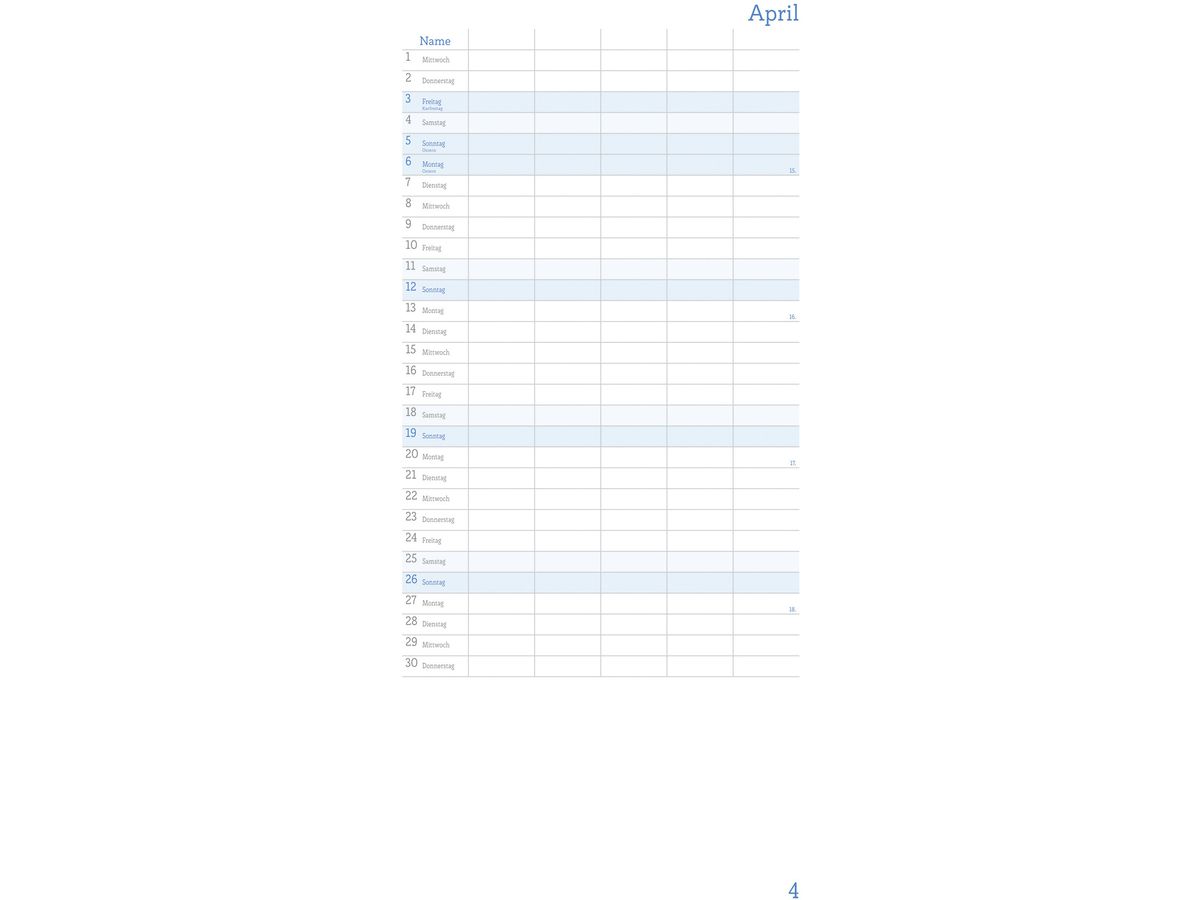 HEYE Familienpl.Selbstgestalt. 2026 20527+26 1M/1S DE 5 Spalten 21x45cm (9783756410057)