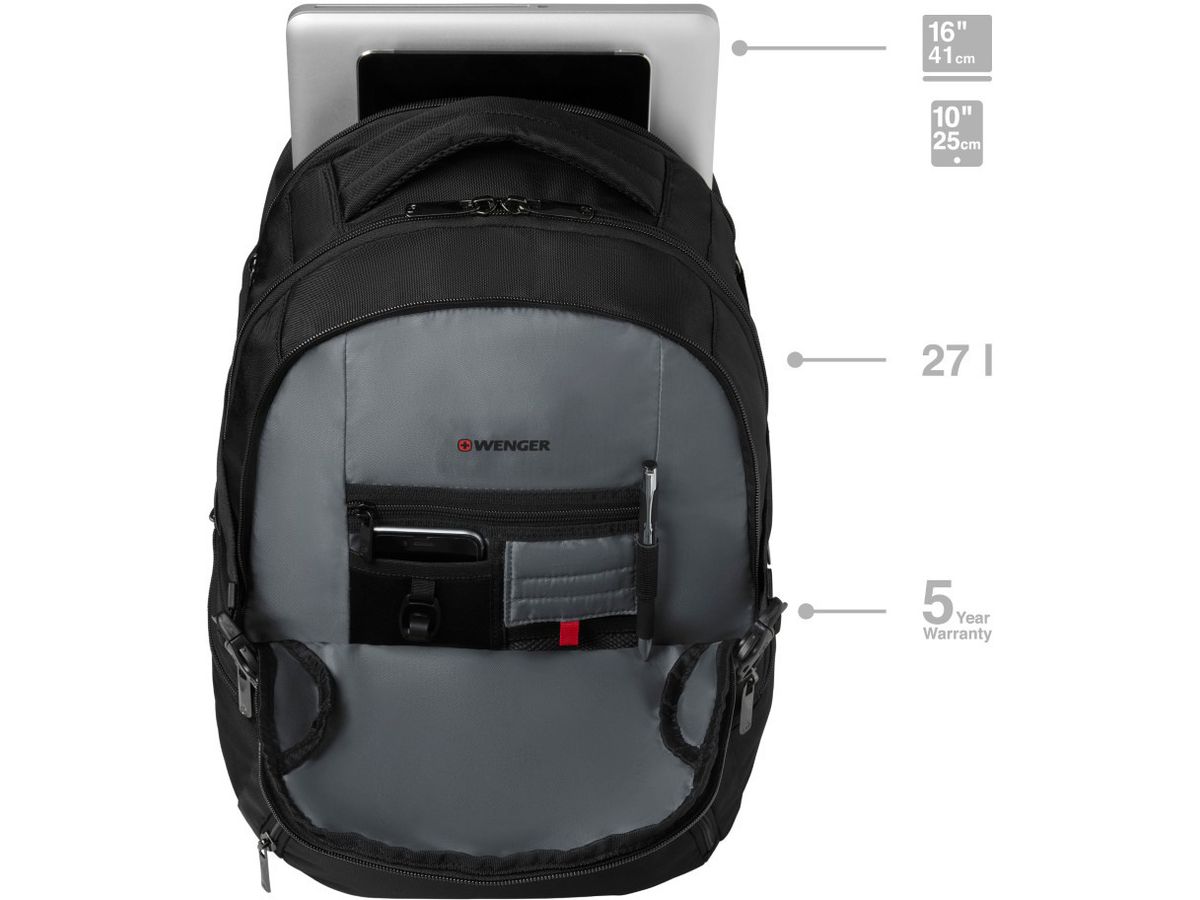 WENGER Transit B-600636 Zippered Padfolio (7613329007945)