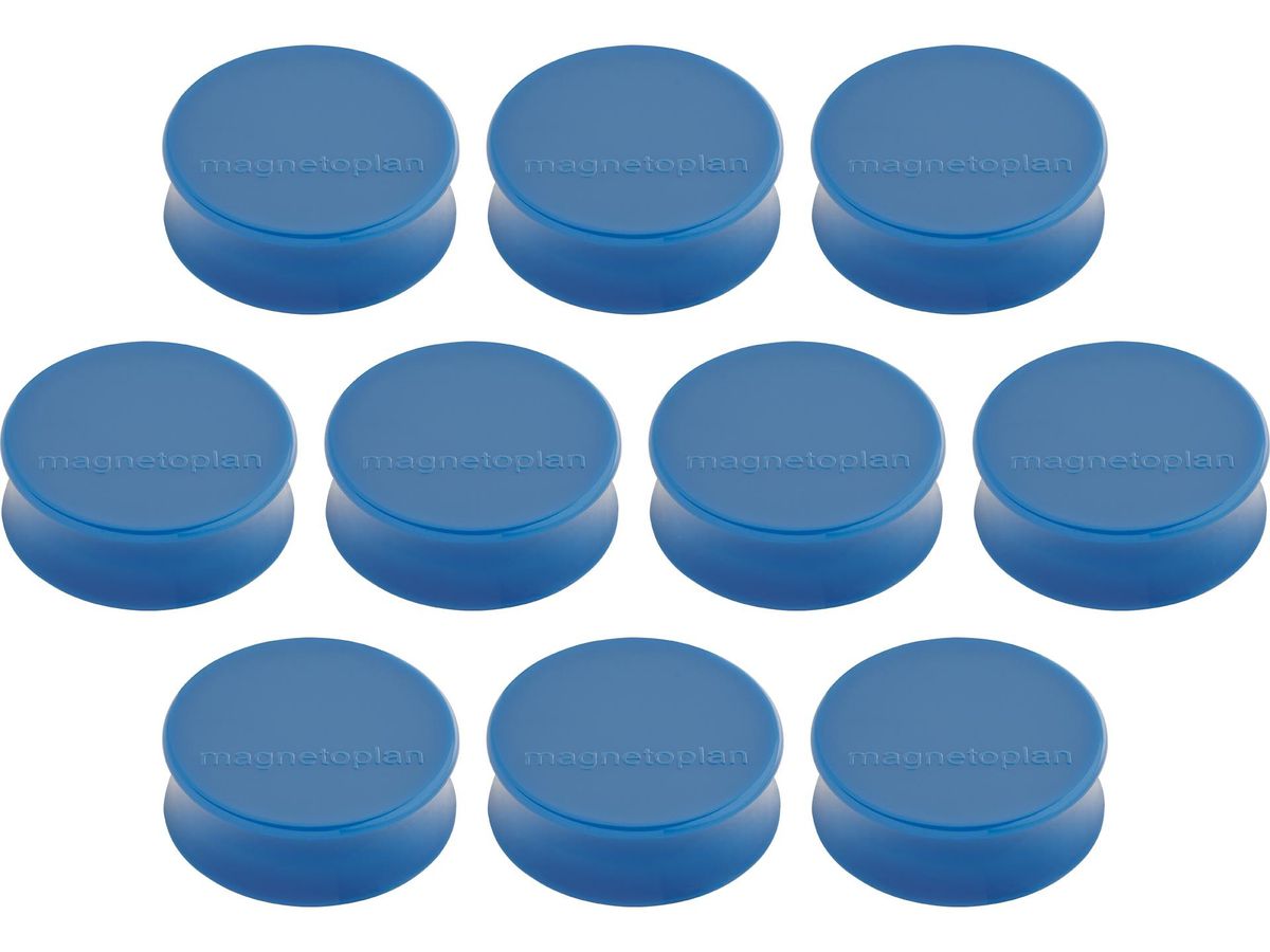 MAGNETOPLAN Calamita Ergo Large 10 pz. 1665014 blu suro 34mm (4013695043180)