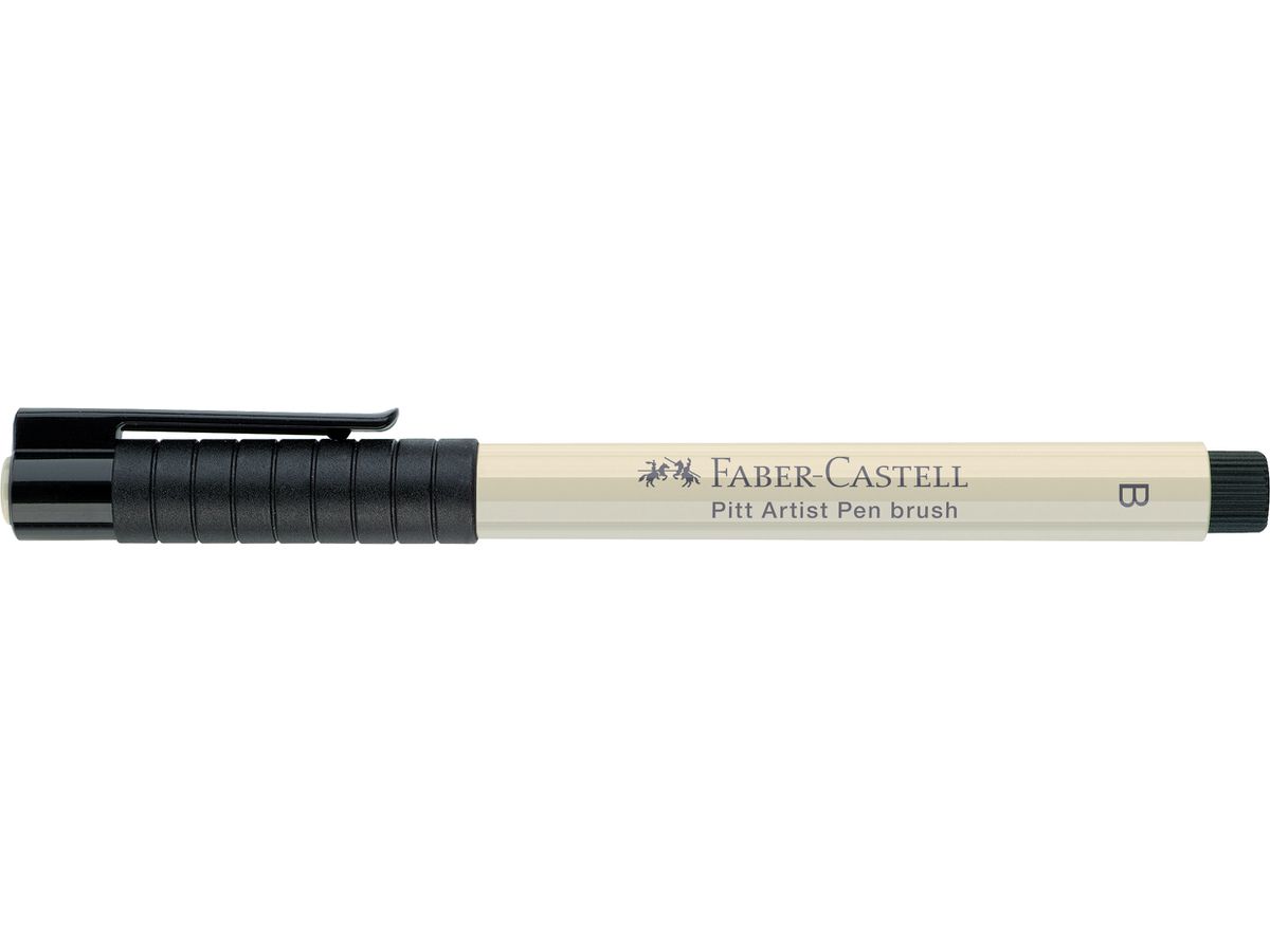 FABER-CASTELL Pitt Artist Pen Brush 2.5mm 167570 warmgrau I (4005401675709)