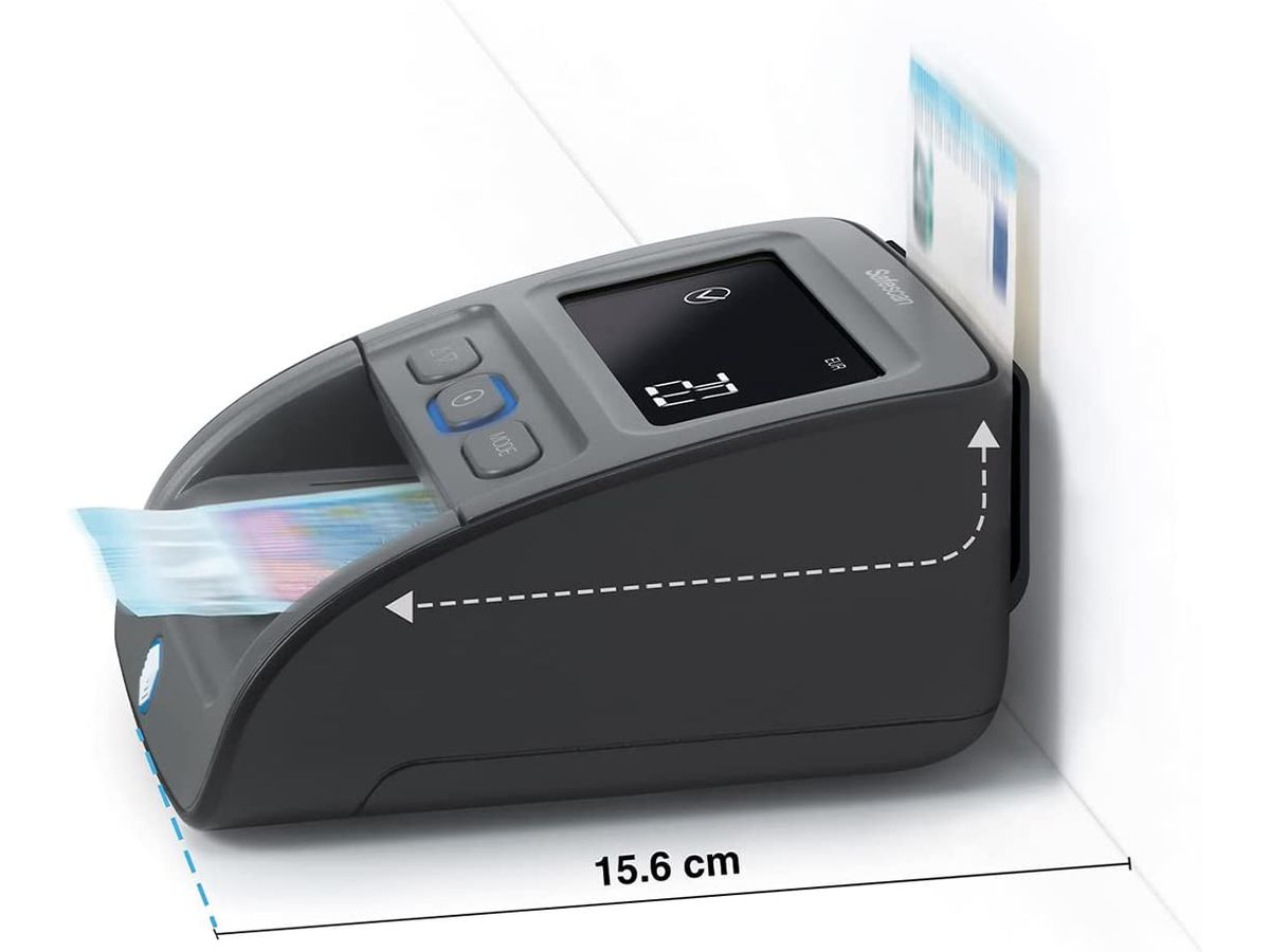 SAFESCAN Voiture. Détecteur d'argent SS155-SG2 noir (8717496337276)