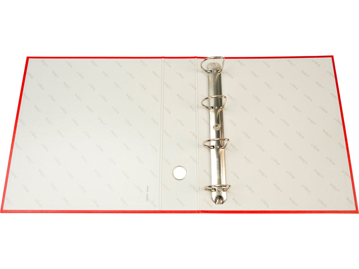 BIELLA Livre prés. Dinor-Quatro 7cm 12644745U rouge, 4-anneaux A4 (7611365256242)