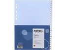 NOVOOO Répertoires PP A4 41007 transparent A-Z 24pcs. (9010729032719)