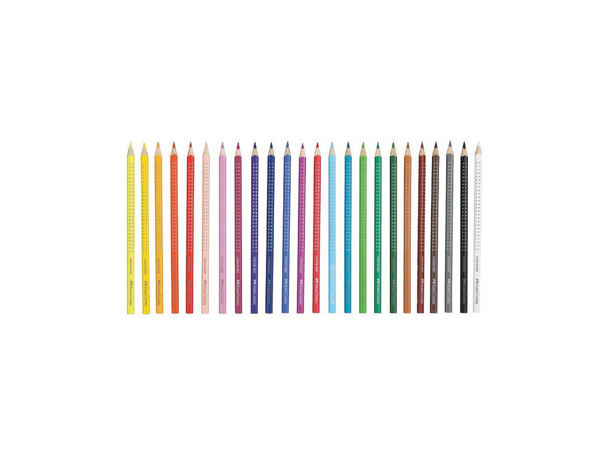 FABER-CASTELL Matite colorate Grip 112424 24 colori (4005401124245)