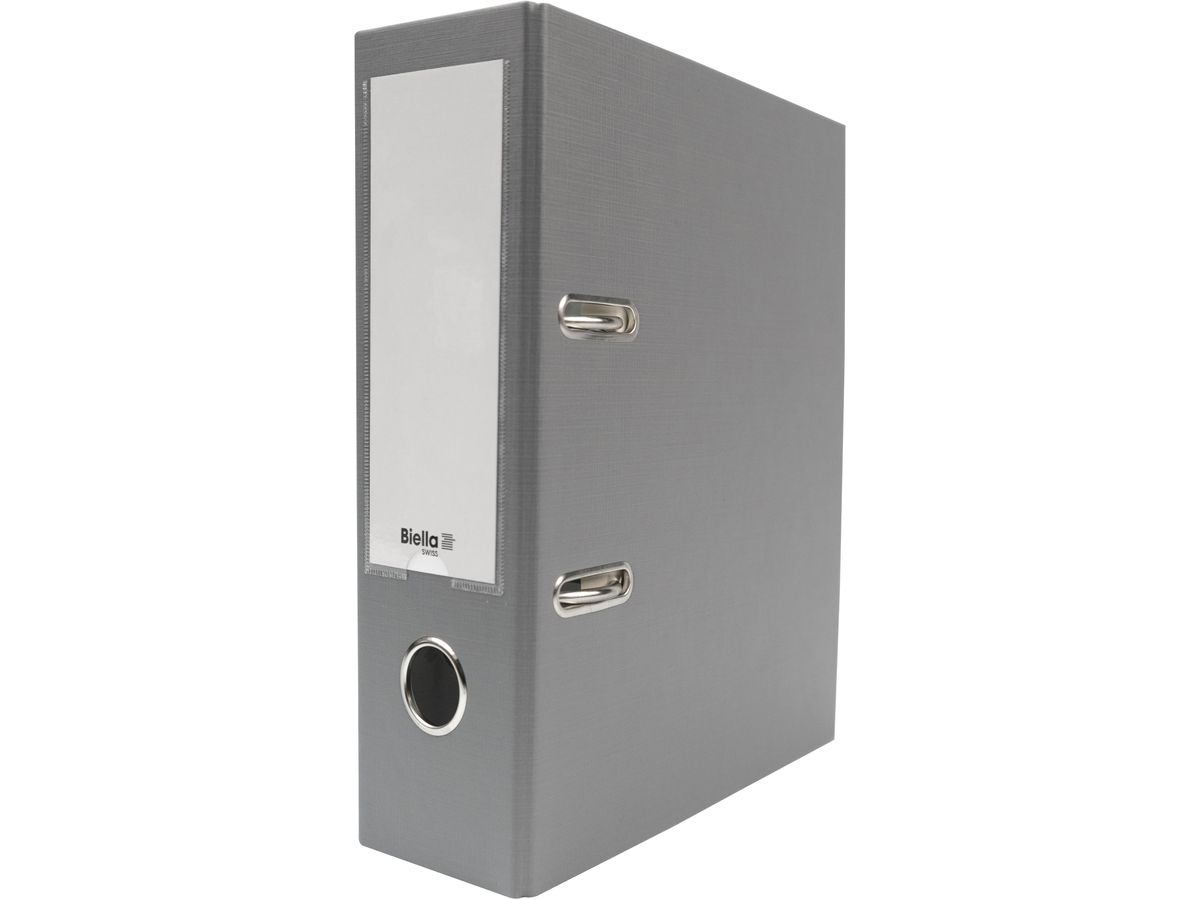 BIELLA Classeur fédéeral 7cm 10050700U gris A5 (7611365200054)