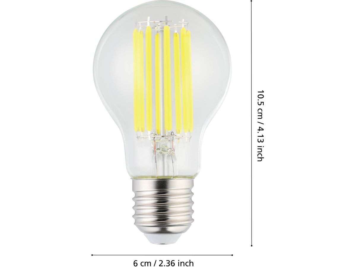 EGLO Lampadina a LED E27 110244 1500 lumen, 7W (9008606254033)