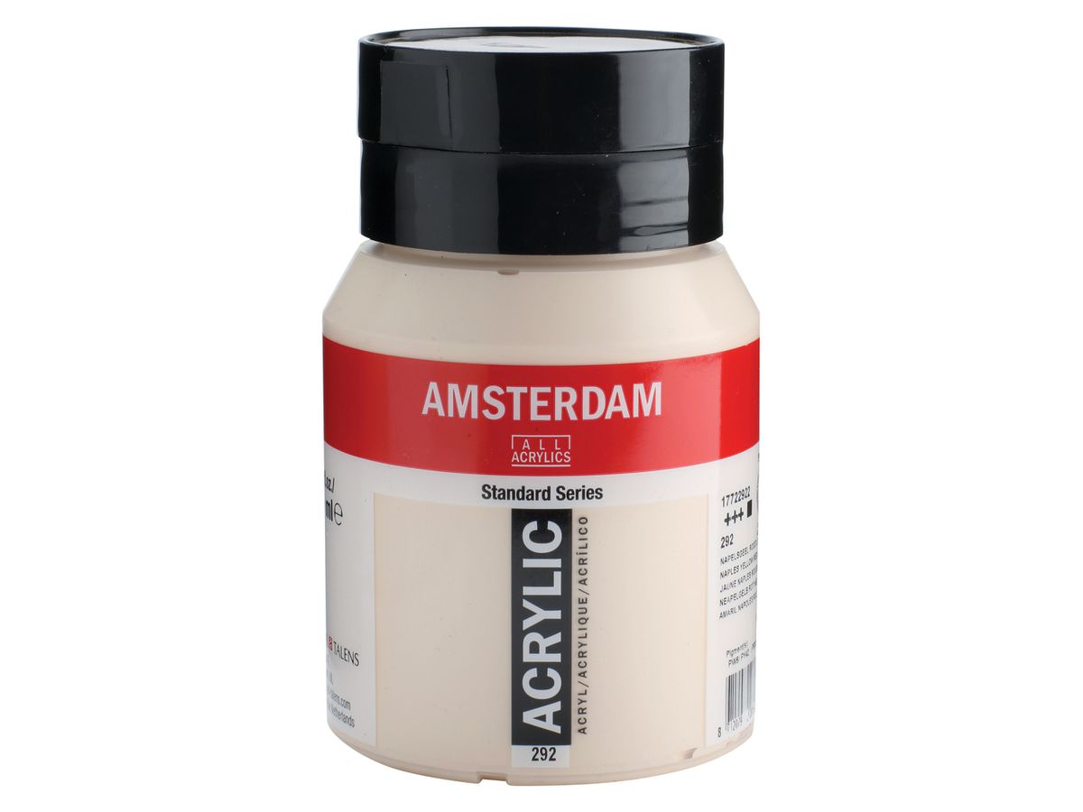 AMSTERDAM Peinture acrylique 500ml 17722922 neapeljaune rouge 292 (8712079281588)