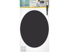 SECURIT Lavagna Gesso OVAL FB-OVAL nero 29.8x37.7x0.3cm (8718226493415)