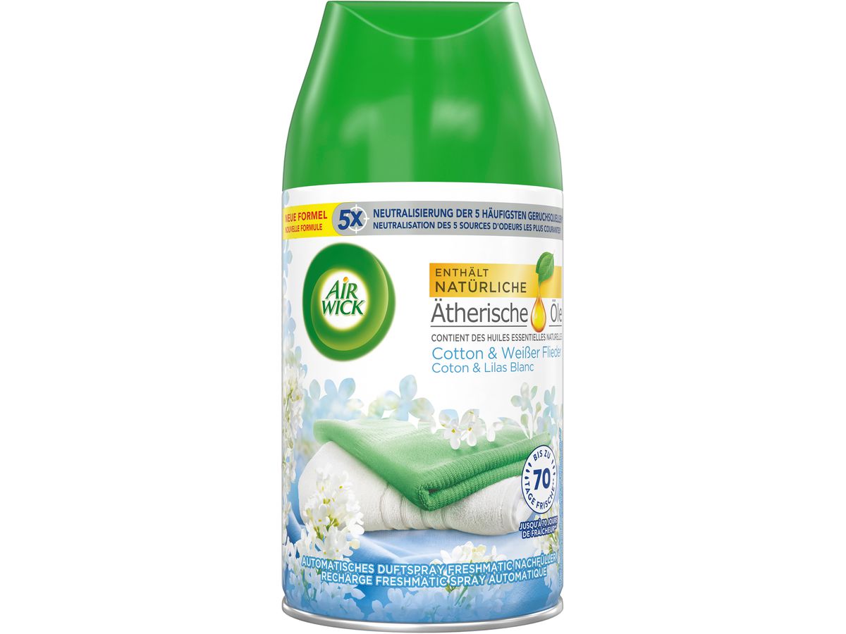AIR WICK Freshmatic Refill 3296014 cotton & lilas blanc 250ml (4251758415370)