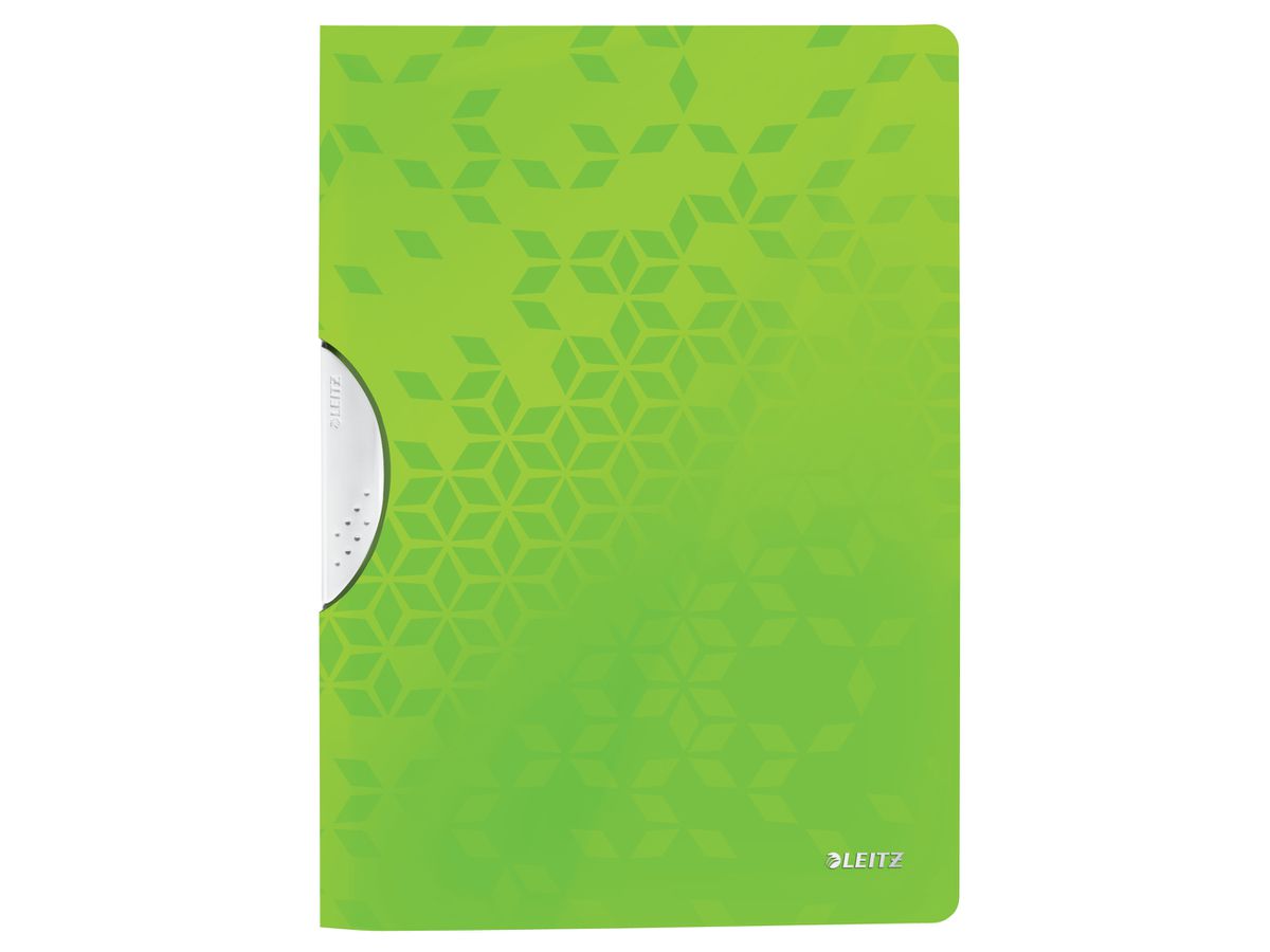 LEITZ Fermeture à pince WOW A4 41850054 vert 30 flls. (4002432123261)