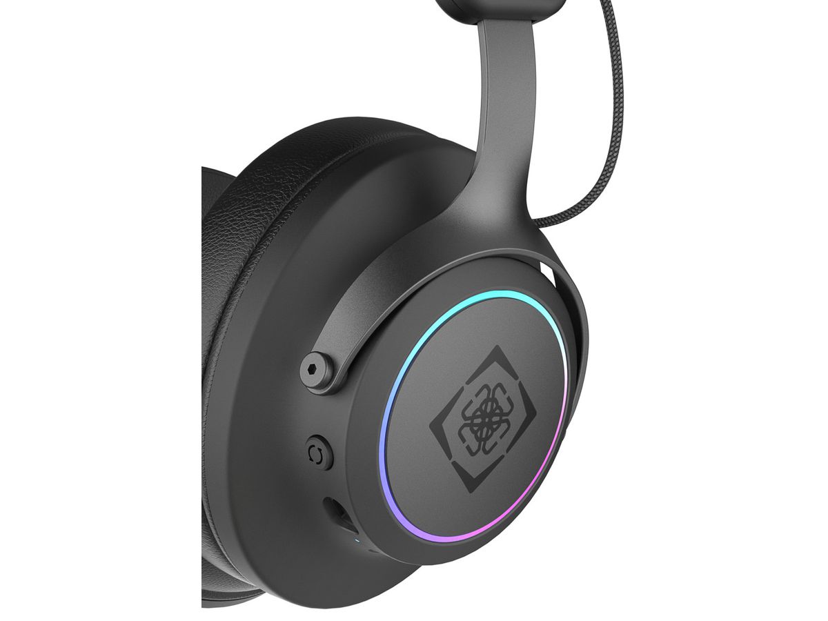 DELTACO Comfort Gaming Headset 7.1 GAM-163 Wireless,surround sound,Bl. (7333048060815)