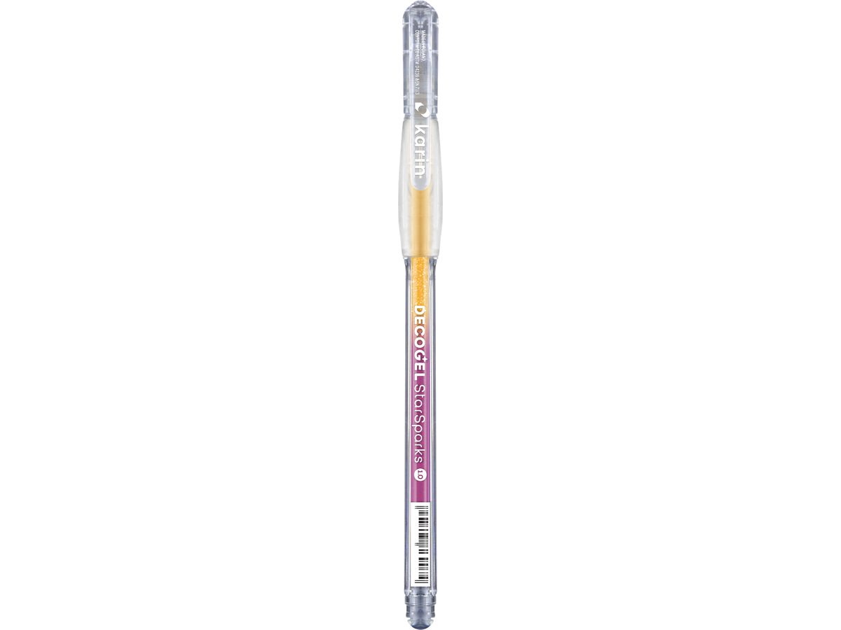 KARIN Gelpen DECOGEL 1.0 STAR 30Z104 gelb (5904446029043)