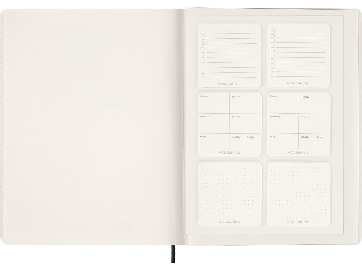 MOLESKINE Agenda Essential XX-Large 2026 DSESNB12WN7Y26 1S/2P nero SC 21.6x27.9cm (8056999276515)