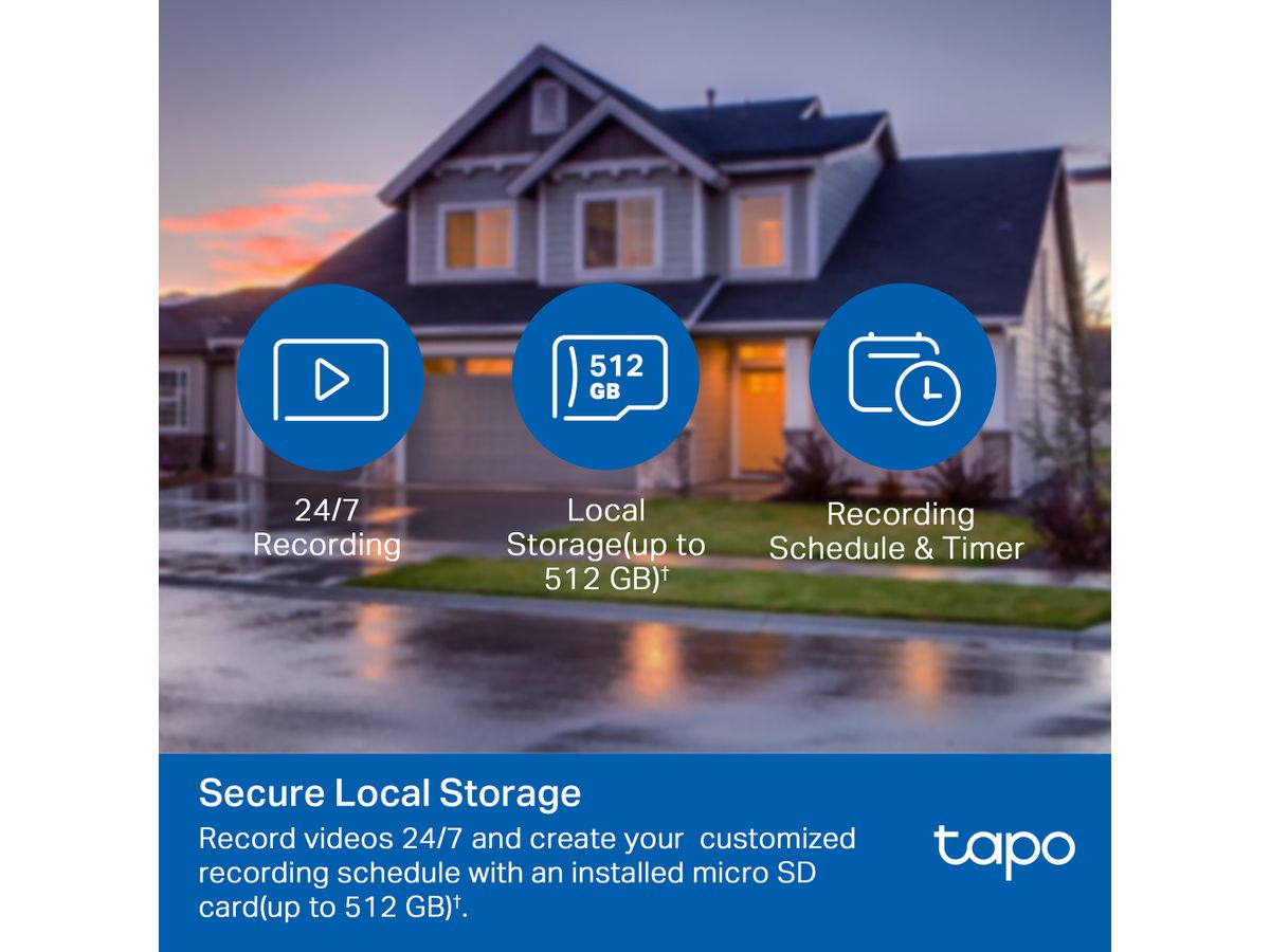 TP-LINK Tapo C500 Tapo C500 Outd. Pan/Tilt Wi-Fi Camera (4897098685860)