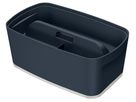 LEITZ MyBox Contenitore Cosy 5263-00-89 grigio 191x318x128mm (4002432128112)