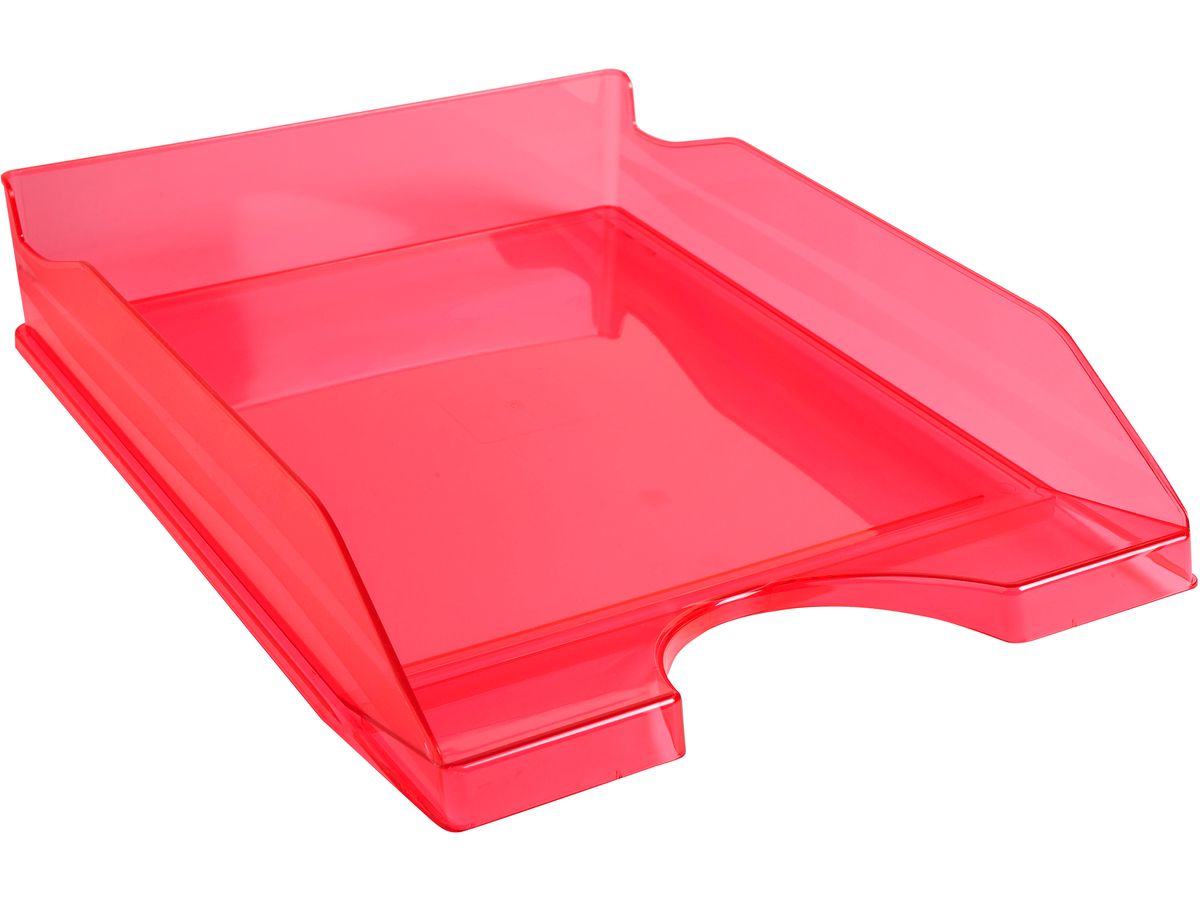 EXACOMPTA Cestina p. documenti A4+ 12354D lampone-trasp. (9002493115477)