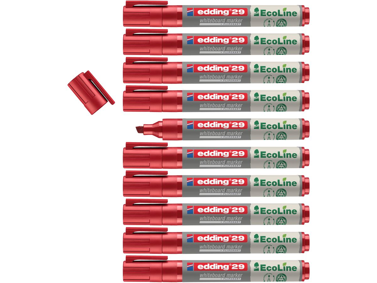 EDDING Whiteboard Marker 29 1-5mm 29-2 rosso (4004764918478)