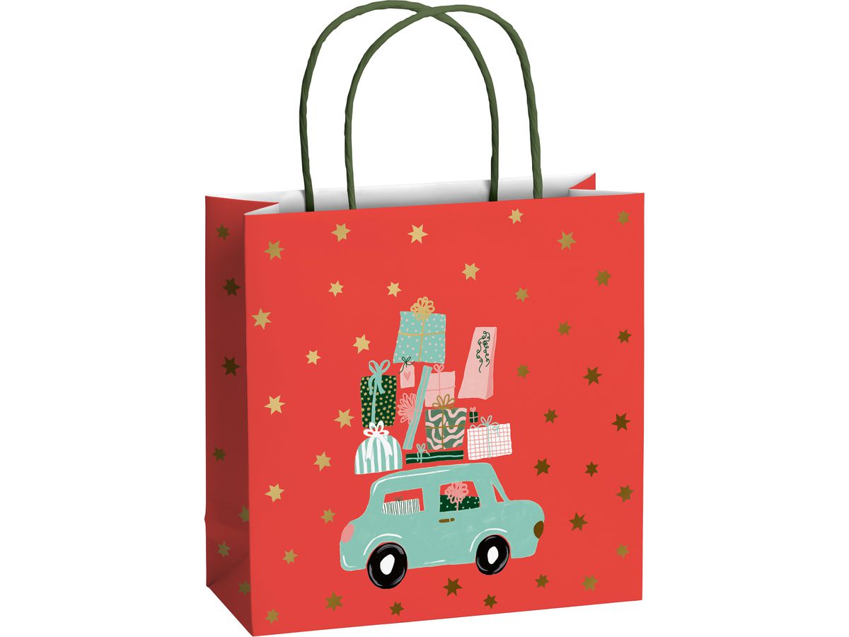 STEWO Sacchetto regalo Anette 2543512799 rosso 20x8x20cm (7630050889473)