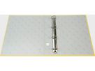 BIELLA Zeigebuch Dinor-Quatro 4cm 12644420U gelb, 4-Ring A4 (7611365255948)
