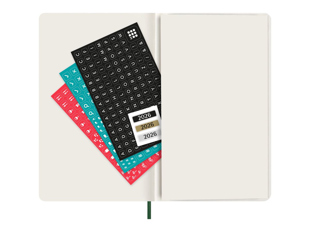 MOLESKINE Agenda Classic Large 2026 DSK1512DC3Y26 1G/1P verde mirto SC 13x21cm (8056999275594)