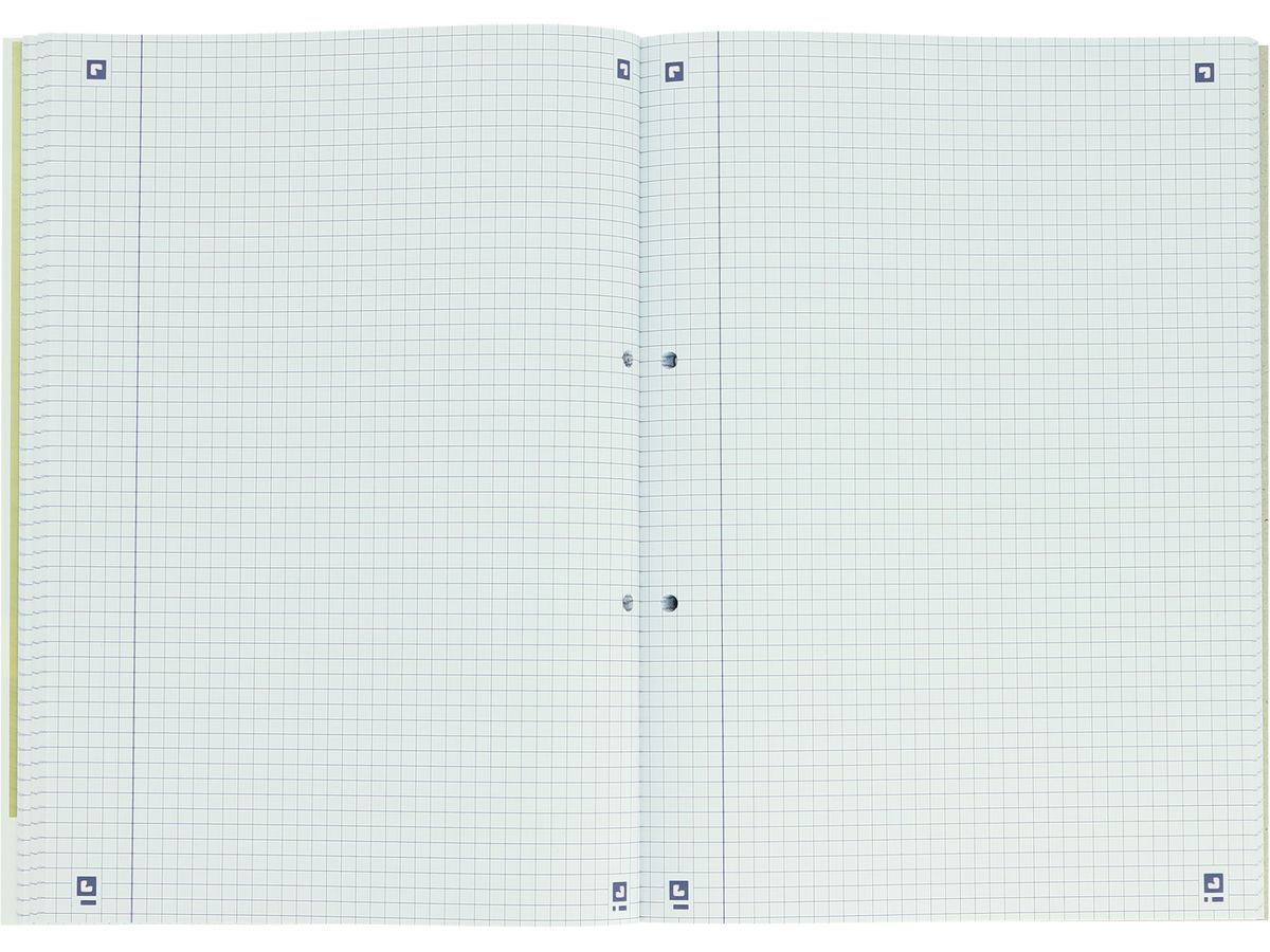 OXFORD Scuola taccuino A4 400075509 scacchiera 5mm ass. 100 f. (3020123202409)