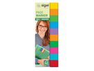 SIGEL Haftmarker Film Multicolor HN684 10 Farben,44x12,5mm,500 BL (4004360833038)